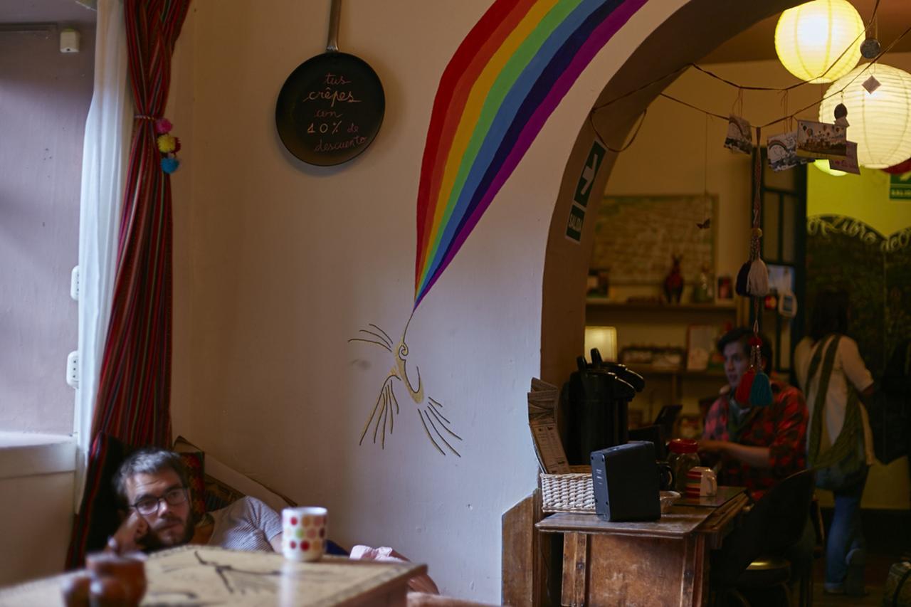 Backpacker La Bo'M Hotel Cusco Eksteriør billede